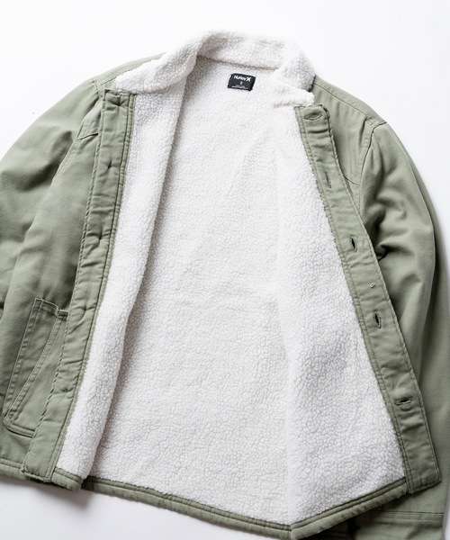 「Hurley 」 ジャケット SMALL アーミー メンズ_画像8