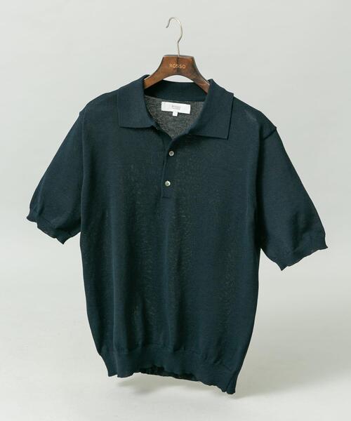 URBAN RESEARCH ROSSO MEN ポロシャツ 半袖 「UR TECH」AIRDRY半袖