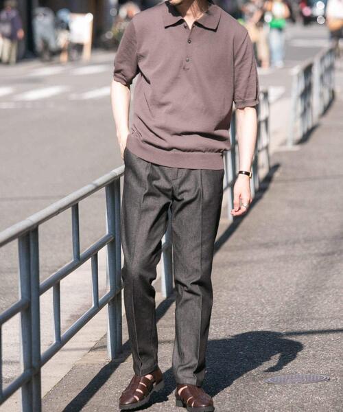 URBAN RESEARCH ROSSO MEN ポロシャツ 半袖 「UR TECH」AIRDRY半袖