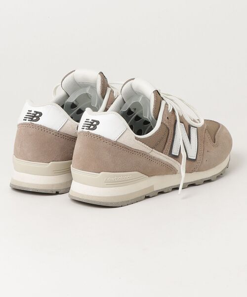 「New Balance」 ローカットスニーカー 23cm モカ レディース_画像2