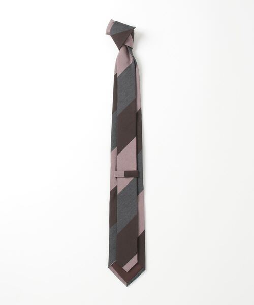 「BEAMS F」 ネクタイ ONE SIZE グレー メンズ_画像2