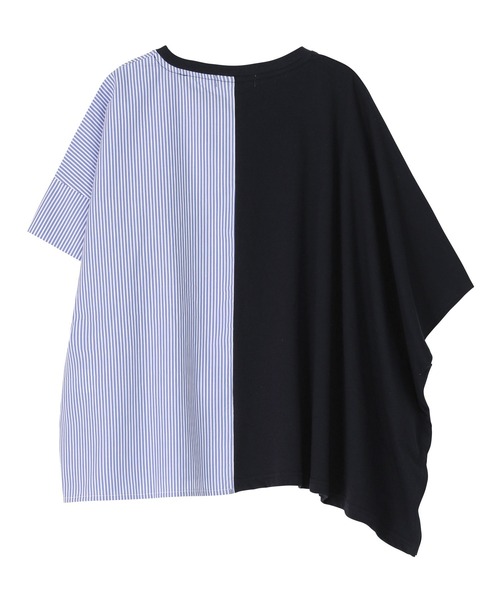 「ZUCCa」 半袖カットソー M size ブラック レディース_画像2