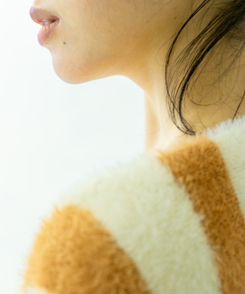 「PAMM」 ニットカーディガン FREE ベージュ レディース_画像8