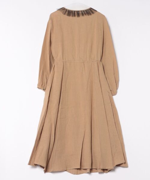 「haupia」 長袖ワンピース MEDIUM グレー レディース_画像2