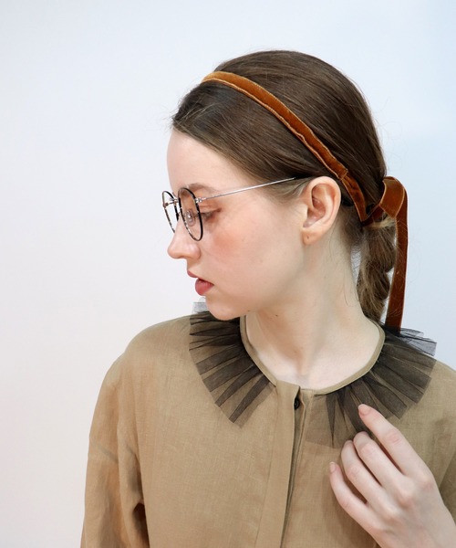 「haupia」 長袖ワンピース MEDIUM グレー レディース_画像7