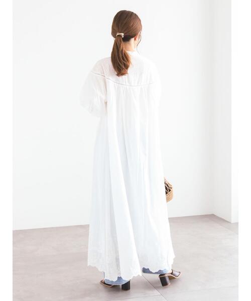 「Te chichi」 半袖ワンピース F ブラック レディース_画像7