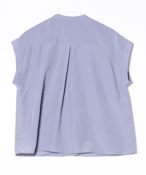 「BLACK BY MOUSSY」 半袖ブラウス FREE ブルー レディース_画像2
