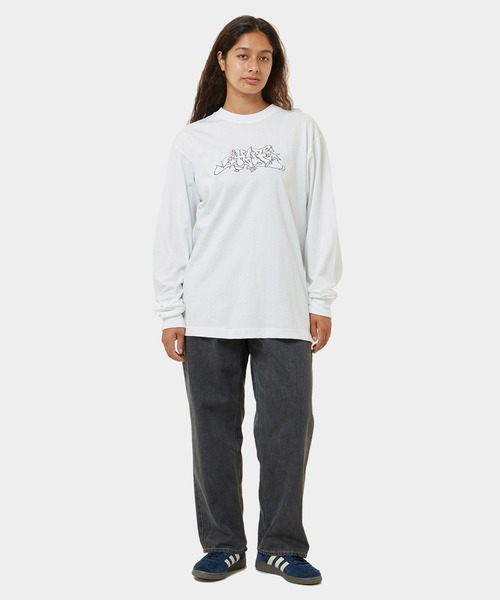 「HUF」 長袖Tシャツ X-LARGE ブラック メンズ_画像8