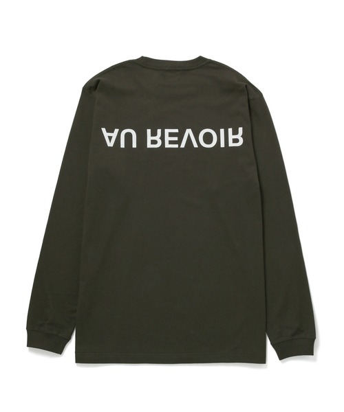 「bonjour records」 長袖Tシャツ S オリーブ メンズ_画像4