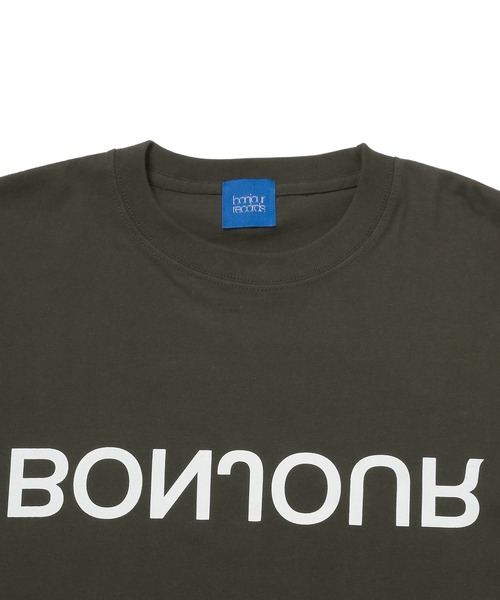 「bonjour records」 長袖Tシャツ S オリーブ メンズ_画像7