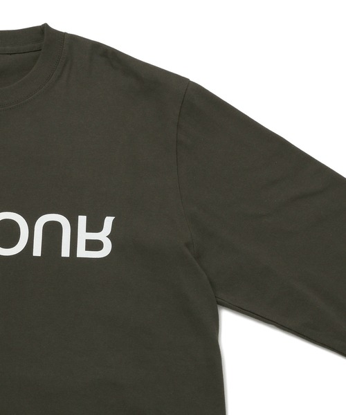「bonjour records」 長袖Tシャツ S オリーブ メンズ_画像8