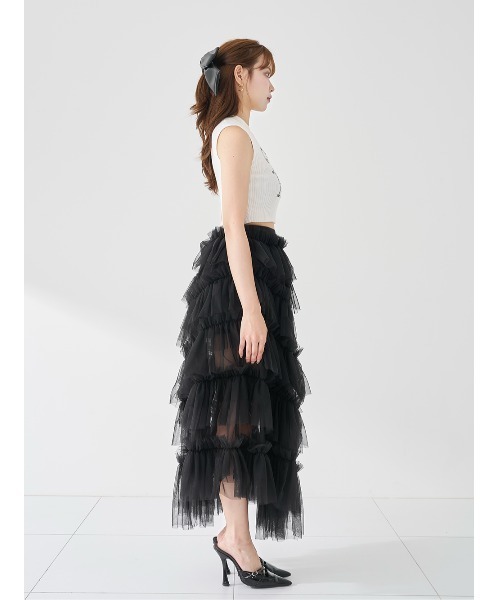 Darich(ダーリッチ) ニット セーター DRレースビジューリブニット Darich(ダーリッチ) ニット セーター DRレースビジューリブニット
