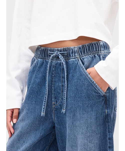 「GAP」 デニムパンツ X-SMALL インディゴブルー レディース_画像2