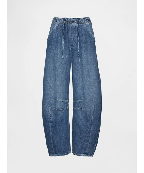 「GAP」 デニムパンツ X-SMALL インディゴブルー レディース_画像4