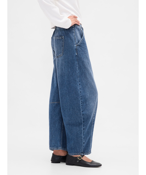 「GAP」 デニムパンツ X-SMALL インディゴブルー レディース_画像6