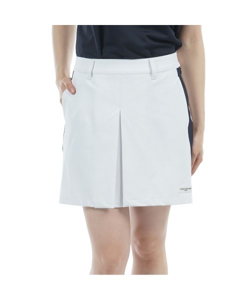 週末値下⭐︎新品未使用TMGゴルフ ストレッチキルトスカートsize2 golf TOMMY HILFIGER GOLF（トミー ヒルフィガー ゴルフ） スカート サイド