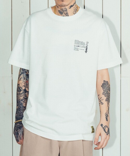 「Subciety」 半袖Tシャツ LARGE ブラック メンズ_画像3