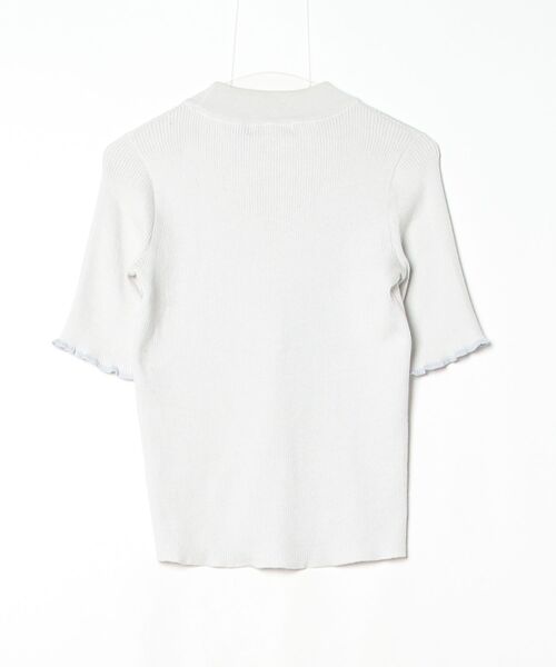 「WRAPINKNOT」 半袖ニット 0 グレー レディース_画像2