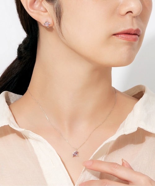Jewel closet by L&Co. K10 マンテルネックレス Jewel closet by L&Co. ネックレス K10 ホワイトゴールド マンタ