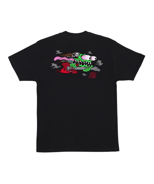 「SANTA CRUZ」 半袖Tシャツ X-LARGE ダークブルー メンズ_画像6