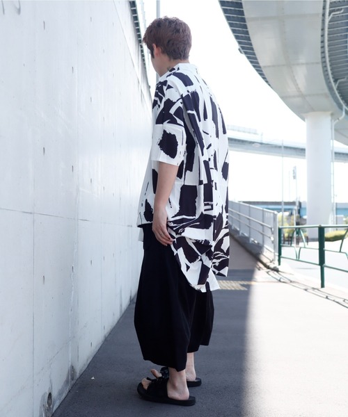 「rovtski」 「HocoLine」イージーパンツ FREE イエロー レディース_画像6