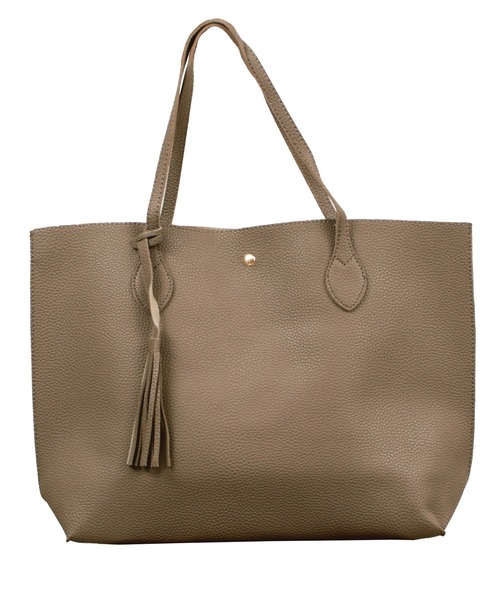 DAY CLOSET トートバッグ トートバッグ レディース フリンジチャーム