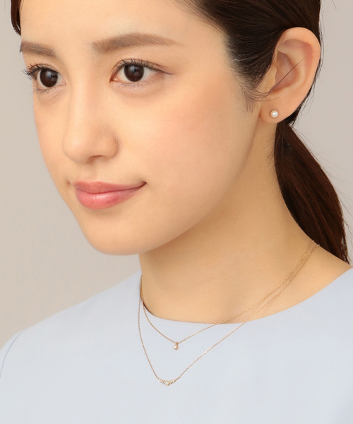 ピアス 入学式 卒業式 K10ピアス レディースの画像