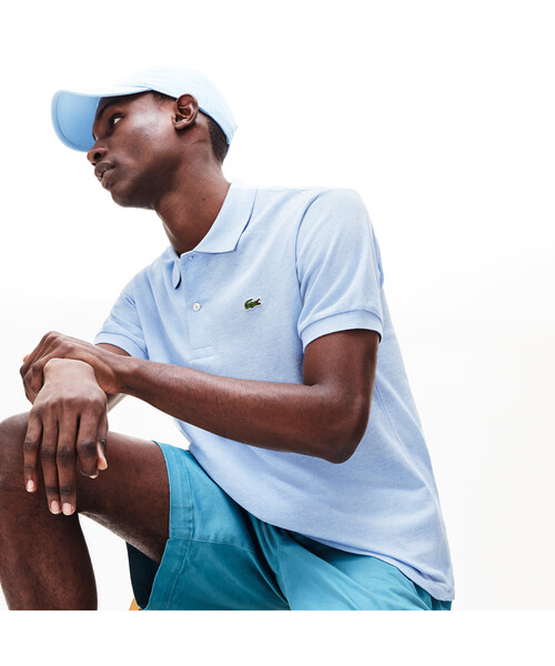 LACOSTE ポロシャツ 「L1264」定番半袖ポロシャツ（杢糸