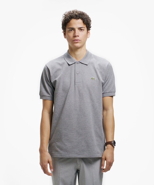 ラコステ ポロシャツ グレー 2枚セット M LACOSTE（ラコステ） ポロシャツ 半袖 「L1264」定番半袖ポロシャツ