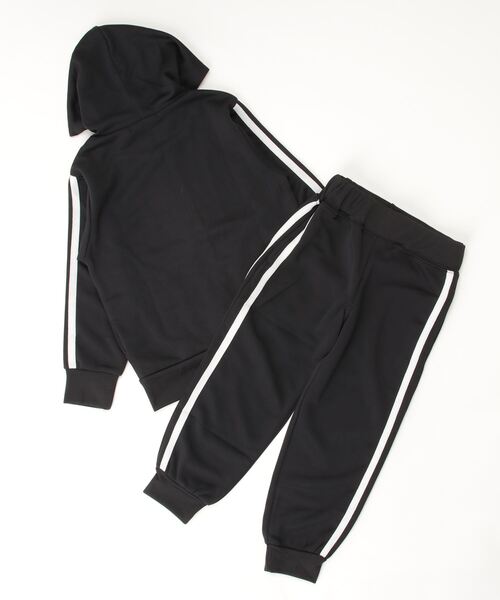 まとめ売り　男の子用冬物衣類　150 パーカー　パンツ THE CASUAL（カジュアル） パーカー セットアップ 2本 ライン ZIP