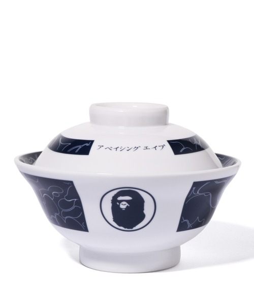 食器 SOLID CAMO DONBURI (JAPANESE RICE BOWL) M | A BATHING APE