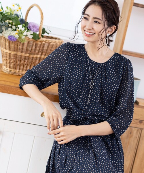 フレンチス ワンピース ラウンドネック 総柄 シフォン ファスナー 膝上 セレブスタイル 細見え 刺繍 フレンチスリーブ ステージ 2次会 二次会 お出かけ Ng0 Gmzh395 永留幹也 通販 Yahoo ショッピング セレブスタ