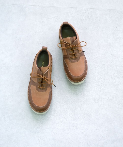 MODE KAORI（モードカオリ） スニーカー 撥水レザースニーカー/6111