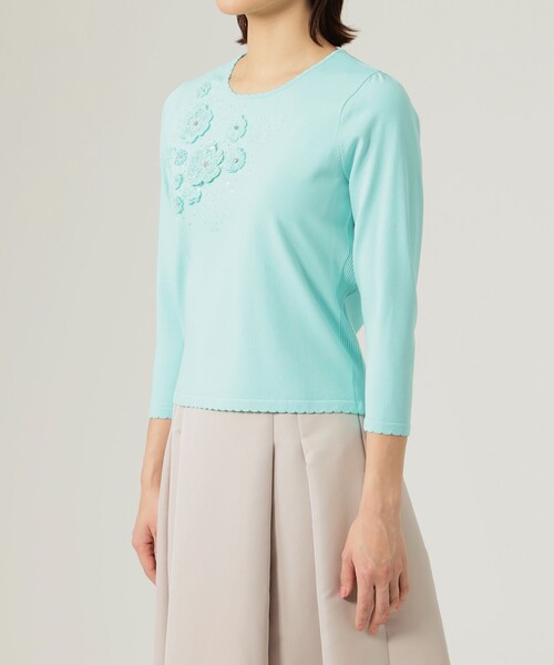 TO BE CHIC（トゥー ビー シック） ニット セーター レーヨンナイロン