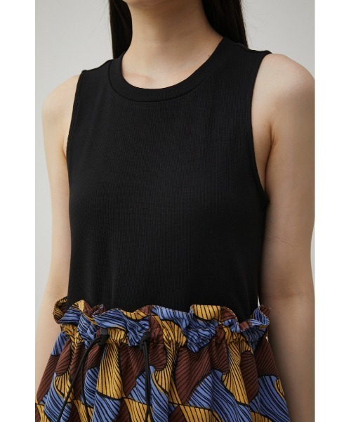 AZUL BY MOUSSY ワンピース DOCKING DRAWSTRING ONEPIECE