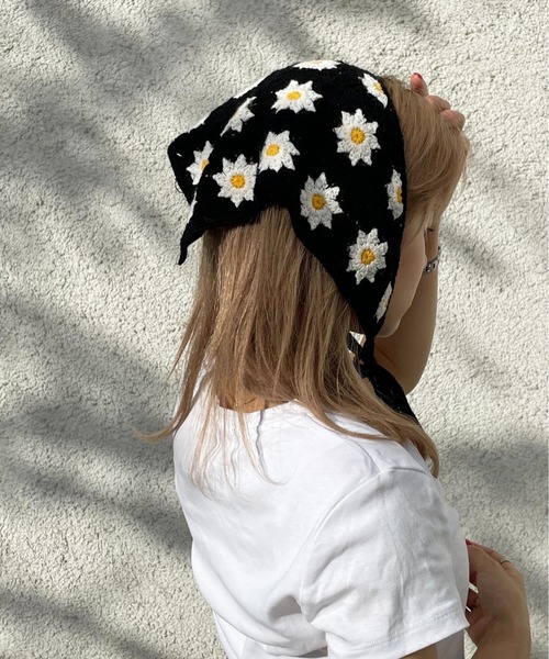 ヘアバンド 「HIKA」FLOWERモチーフバブーシュカ : ZOZOTOWN Yahoo!店