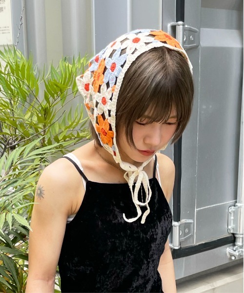 ヘアバンド 「HIKA」FLOWERモチーフバブーシュカ : ZOZOTOWN Yahoo!店