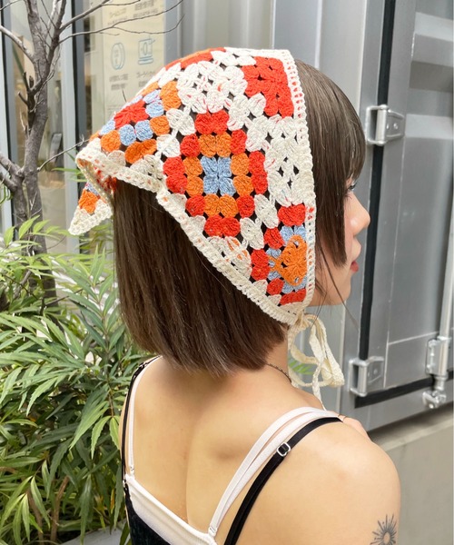 ヘアバンド 「HIKA」FLOWERモチーフバブーシュカ : ZOZOTOWN Yahoo!店