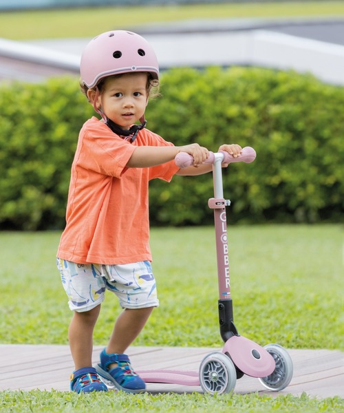 GLOBBER グロッバー　ゴーアップ　ピンク　ピーチ　子供用キックボード GLOBBER（グロッバー） おもちゃ ゴーアップECO : ZOZOTOWN Yahoo!店