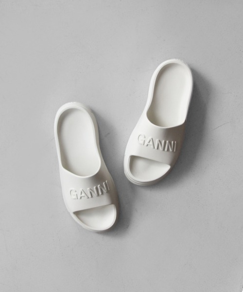GANNI サンダル Light Weight Pool Slide レディース メンズ