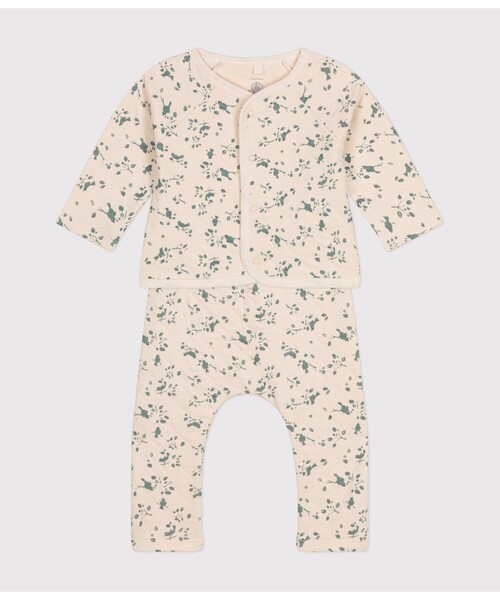 PETIT BATEAU カーディガン ベビー2点セット キッズ 子供服