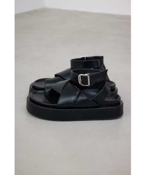 AZUL BY MOUSSY PLUS アンクルベルト　サンダル PLUS（AZUL BY MOUSSY） サンダル 「PLUS」アンクルベルト