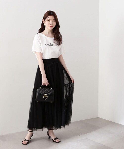 PROPORTION BODY DRESSING スカート ティアードチュールスカート