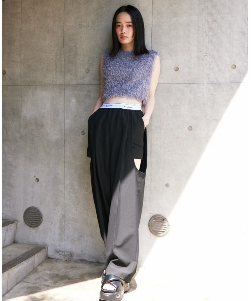 パンツ スラックス レディース SIDE HOLE RELAX TROUSERS サイド ホール リラックス トラウザー｜zozo｜17