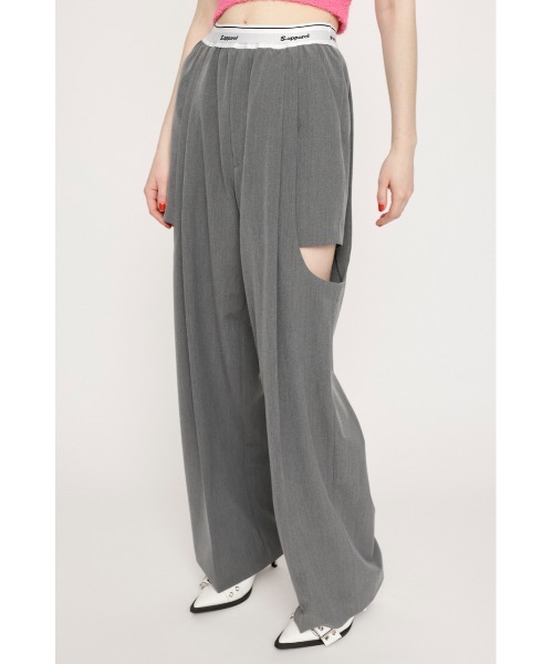 パンツ スラックス レディース SIDE HOLE RELAX TROUSERS サイド ホール リラックス トラウザー｜zozo｜19