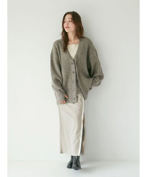 ungrid ロンスプ Ungrid スカート フロントジップラインスカート : ZOZOTOWN