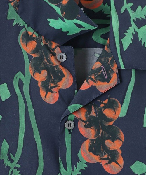 PS Paul Smith シャツ Tomato Vine” オープンカラーシャツ