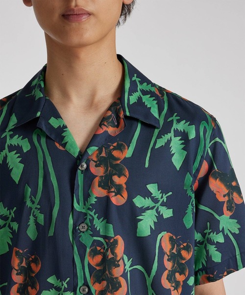【Paul Smith】\"Palm Shadow\" カジュアルシャツ PS Paul Smith シャツ Palm Shadow” カジュアルシャツ / 152317