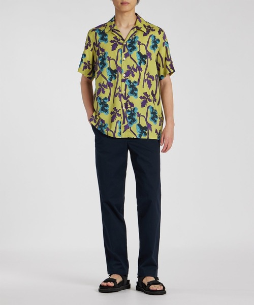 PS Paul Smith シャツ Tomato Vine” オープンカラーシャツ