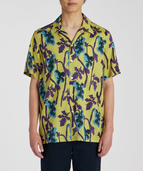 PS Paul Smith シャツ Tomato Vine” オープンカラーシャツ